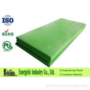 Multi Colors Green  POM Acetal Sheet with 8mm to 150mm Thic